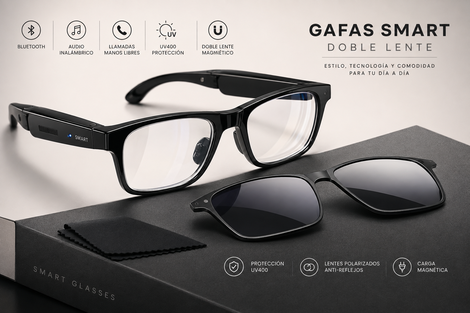 Gafas Smart Doble Lente